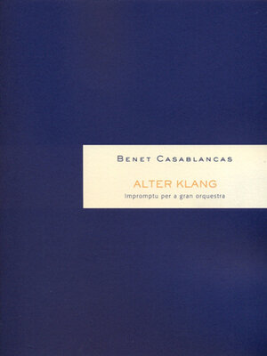 cover image of Alter Klang